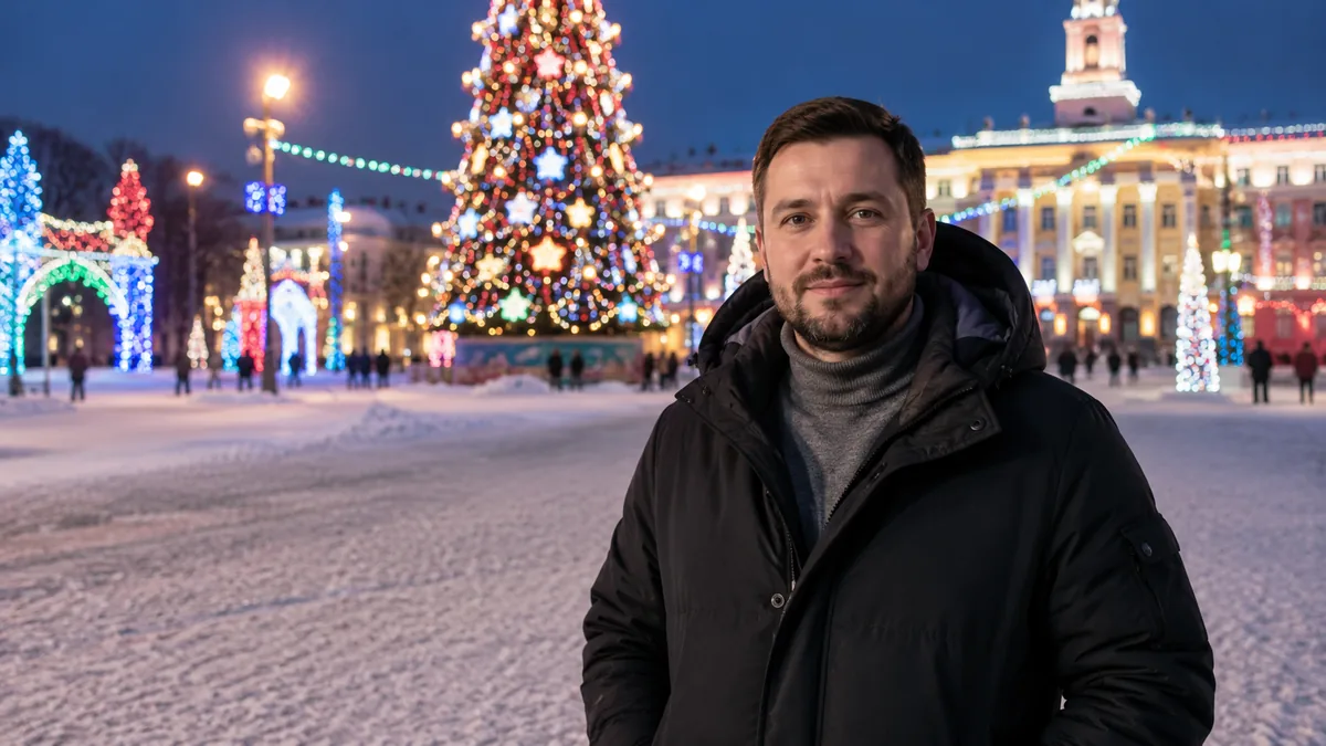 Михаил Миронов, эксперт по новогоднему оформлению